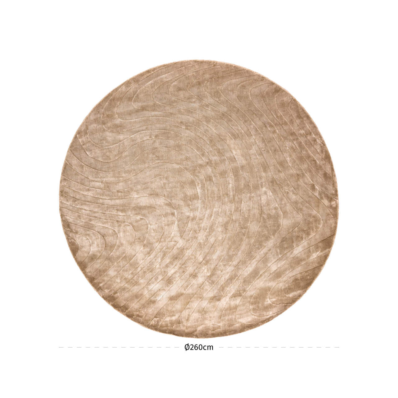 Richmond Interiors Teppich Fellion taupe Richmond Interiors