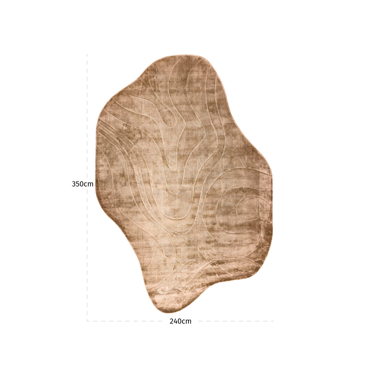 Richmond Interiors Teppich Metz beige 240x350 Richmond Interiors