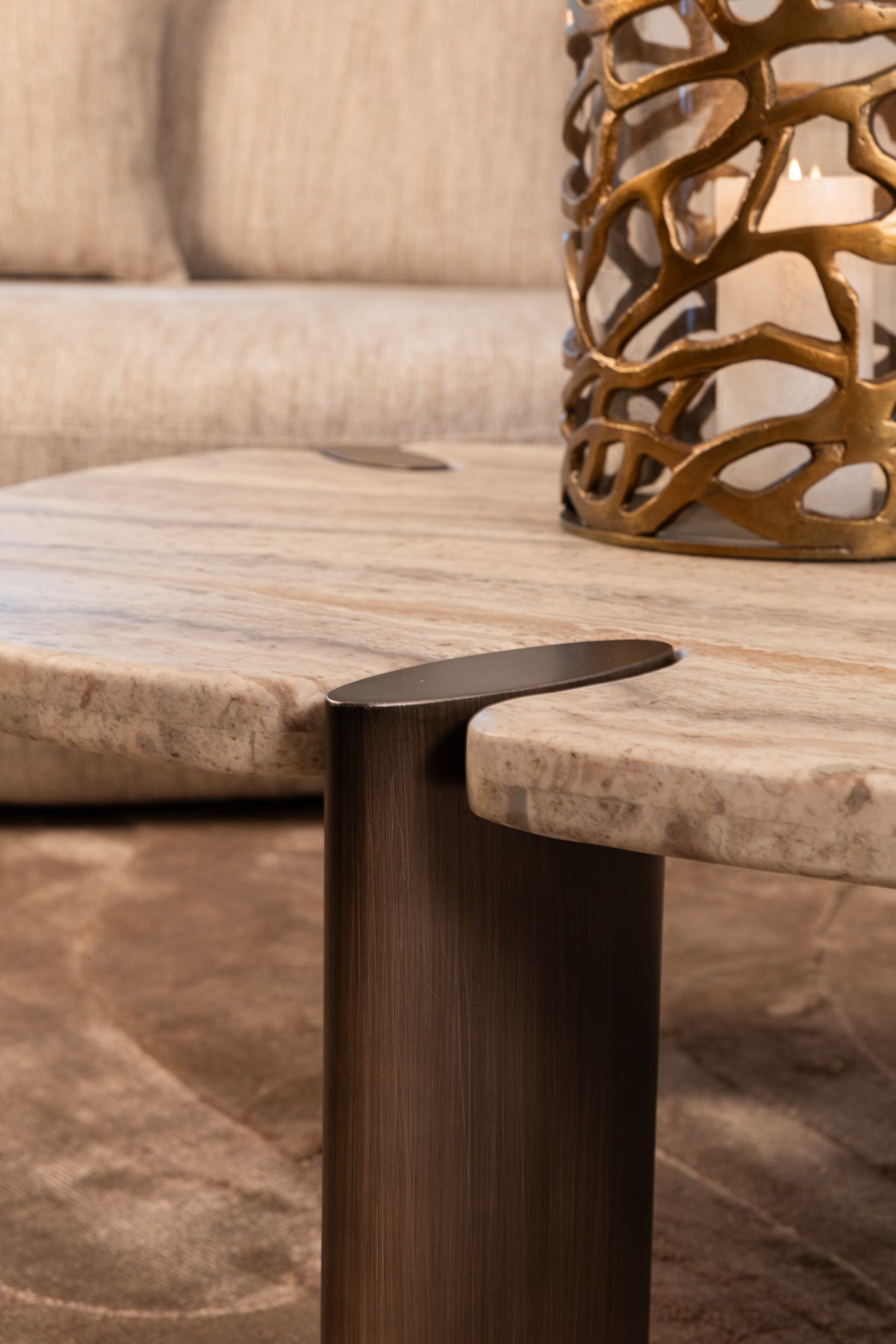 Richmond Interiors Couchtisch Arcadia grey Richmond Interiors