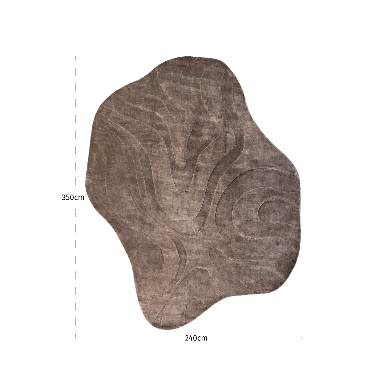 Richmond Interiors Teppich Metz beige 240x350