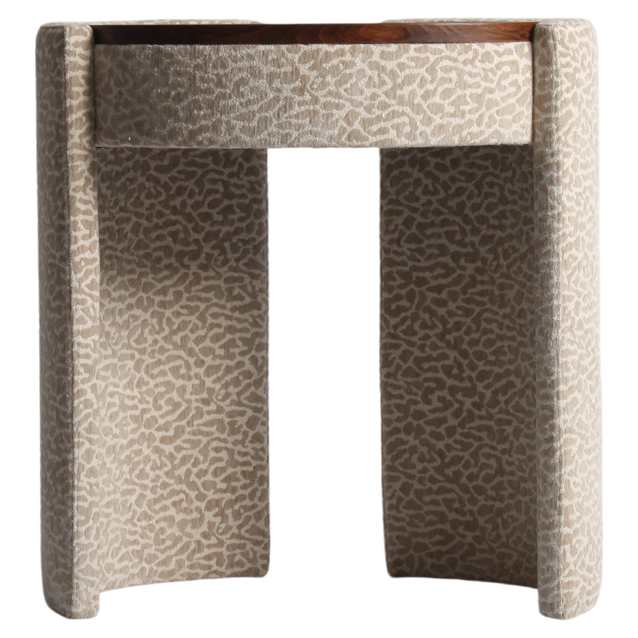 Richmond Interiors Schreibtisch Roxenne beige leopard dressing table