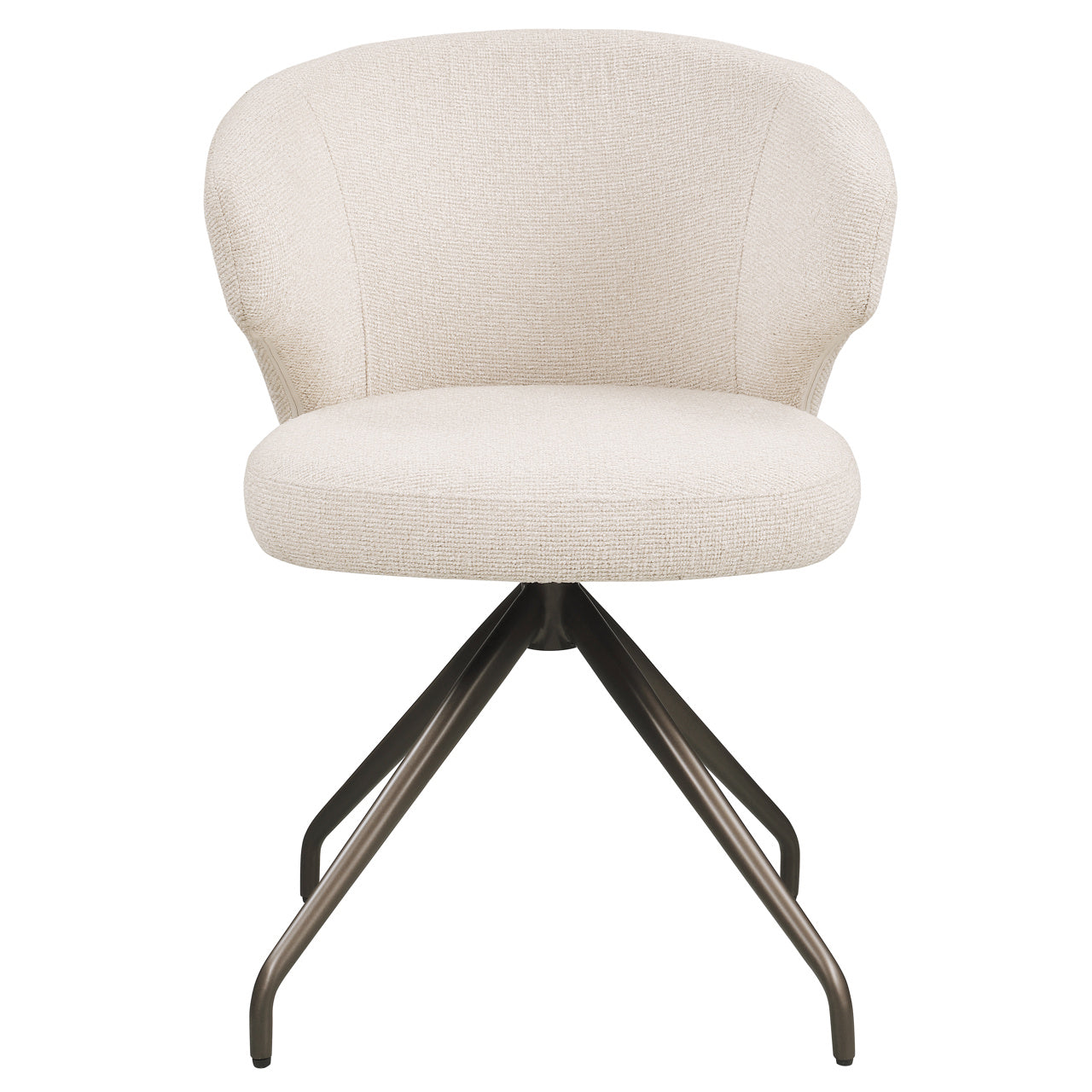 Richmond Interiors Esszimmerstuhl Milly biscotti swivel Esszimmerstuhl Richmond Interiors