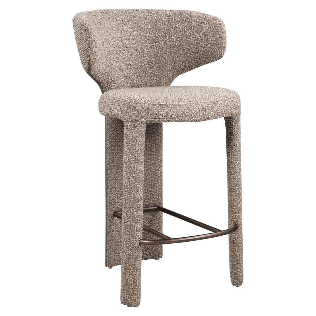 Richmond Interiors Thekenstuhl Viola mocca chunky Thekenstuhl Richmond Interiors