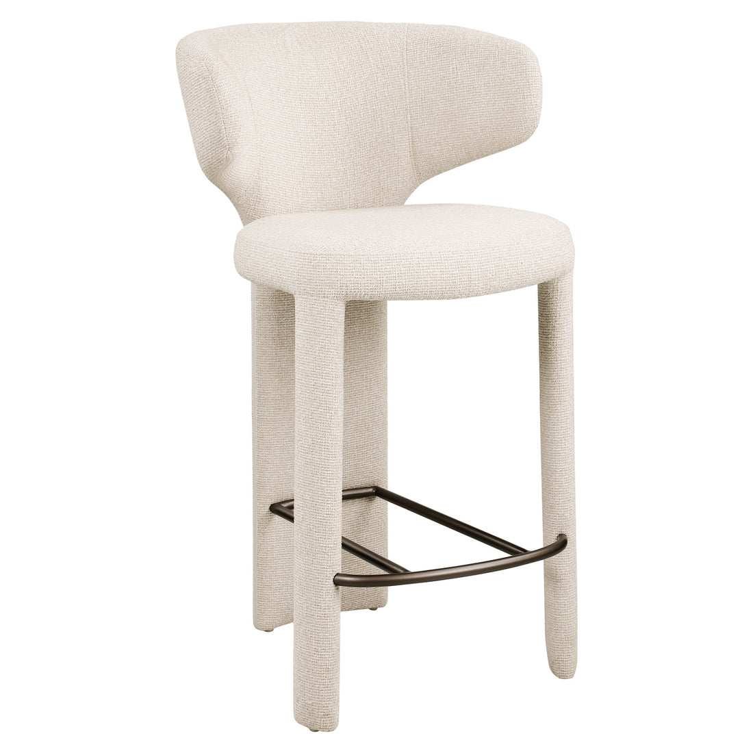 Richmond Interiors Thekenstuhl Viola biscotti