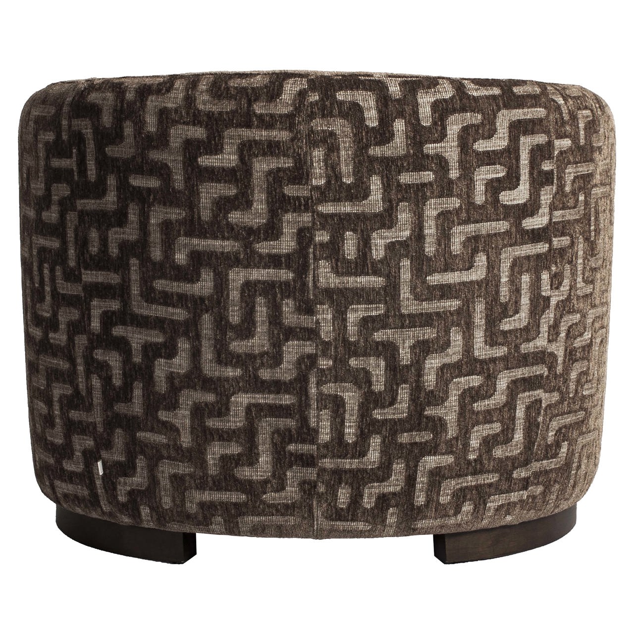 Richmond Interiors Lounge Stuhl Hannah brown labyrinth fire retardant Lounge Stuhl Richmond Interiors