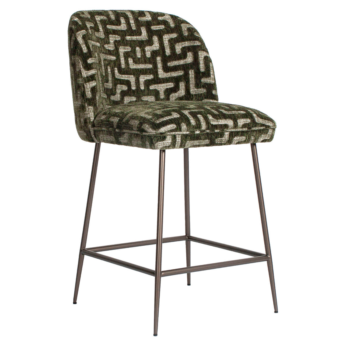 Richmond Interiors Thekenstuhl Pullitzer moss labyrinth Richmond Interiors