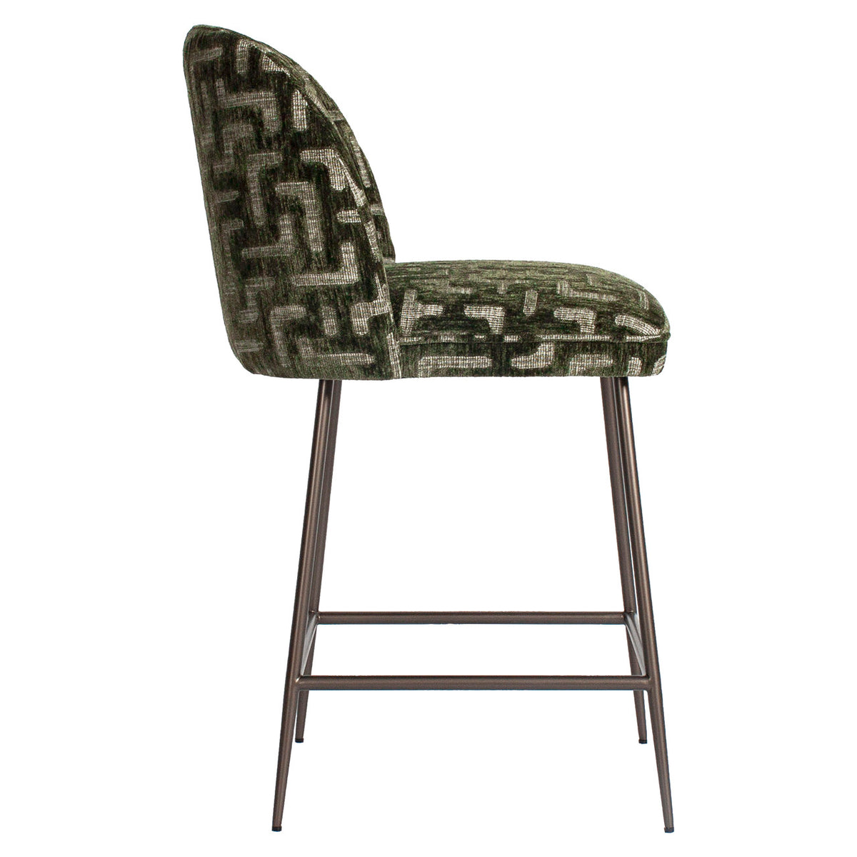 Richmond Interiors Thekenstuhl Pullitzer moss labyrinth Richmond Interiors
