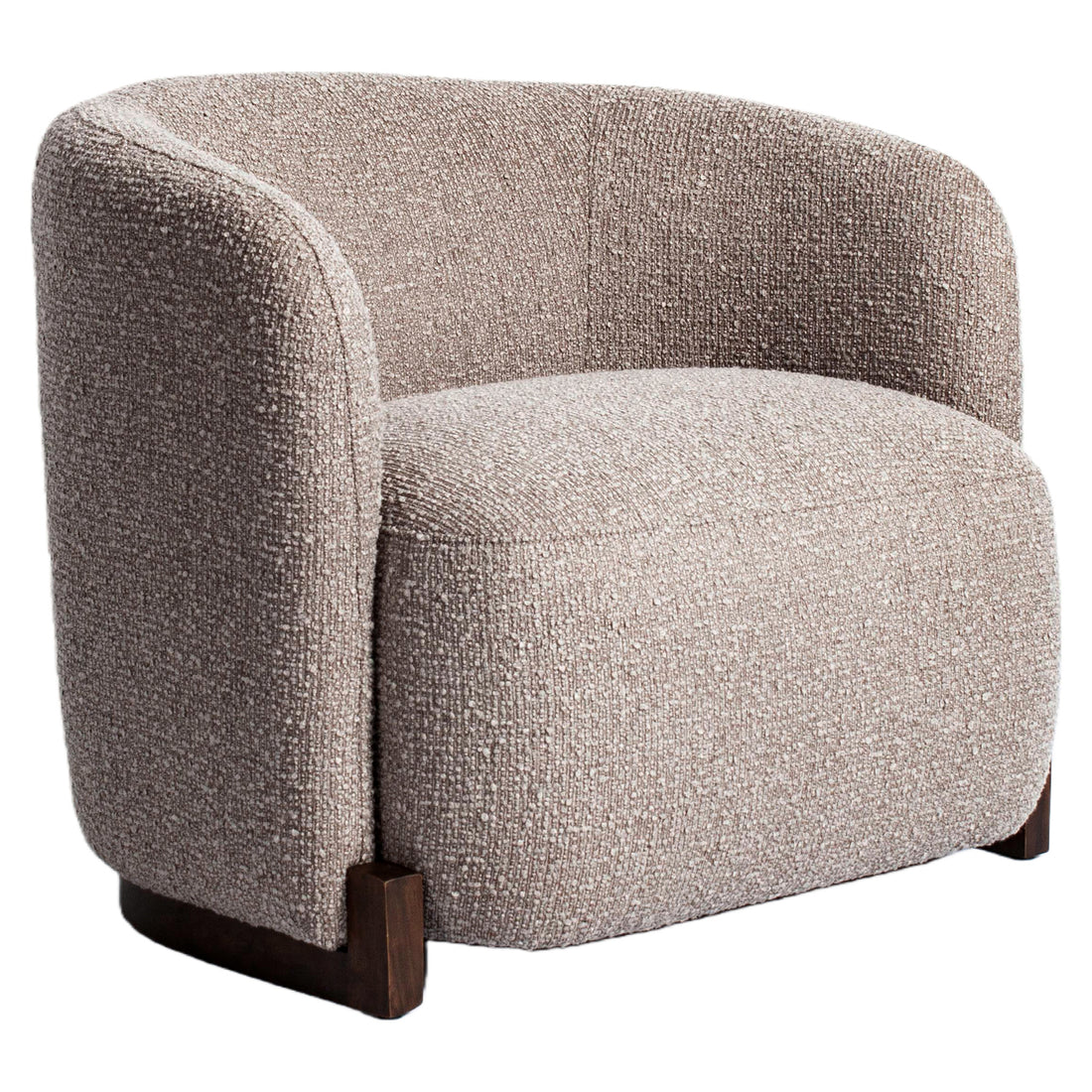 Richmond Interiors Lounge Stuhl Hannah mocca chunky fire retardant Lounge Stuhl Richmond Interiors