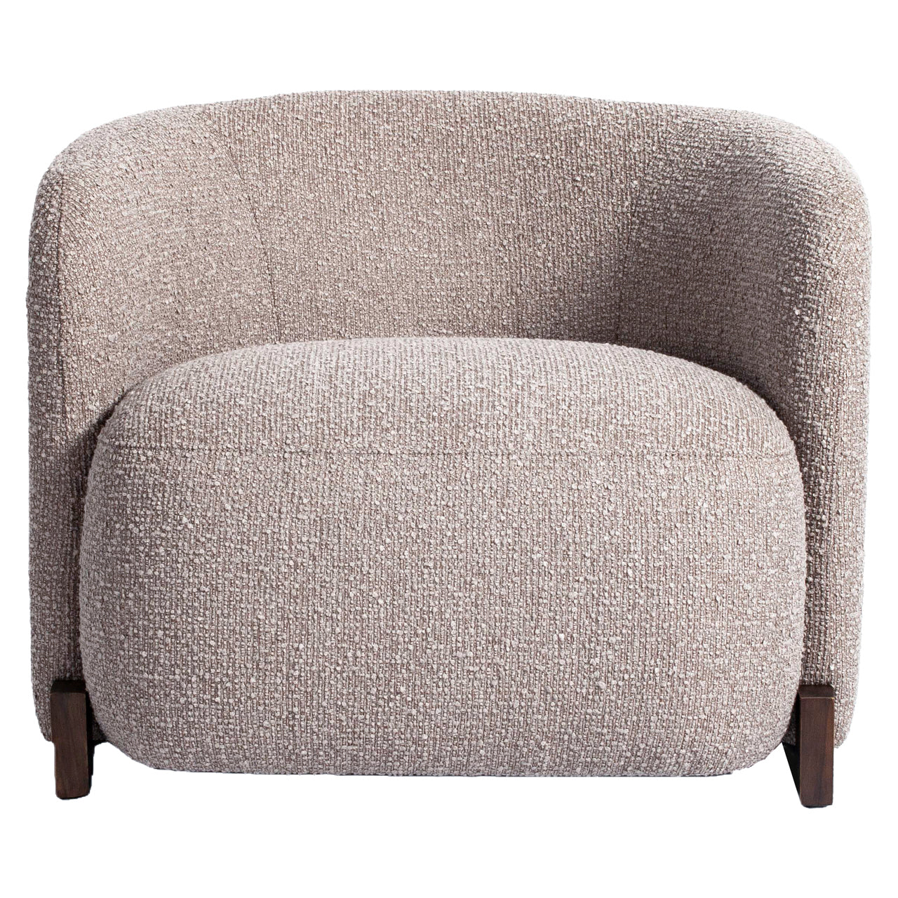 Richmond Interiors Lounge Stuhl Hannah mocca chunky fire retardant Lounge Stuhl Richmond Interiors