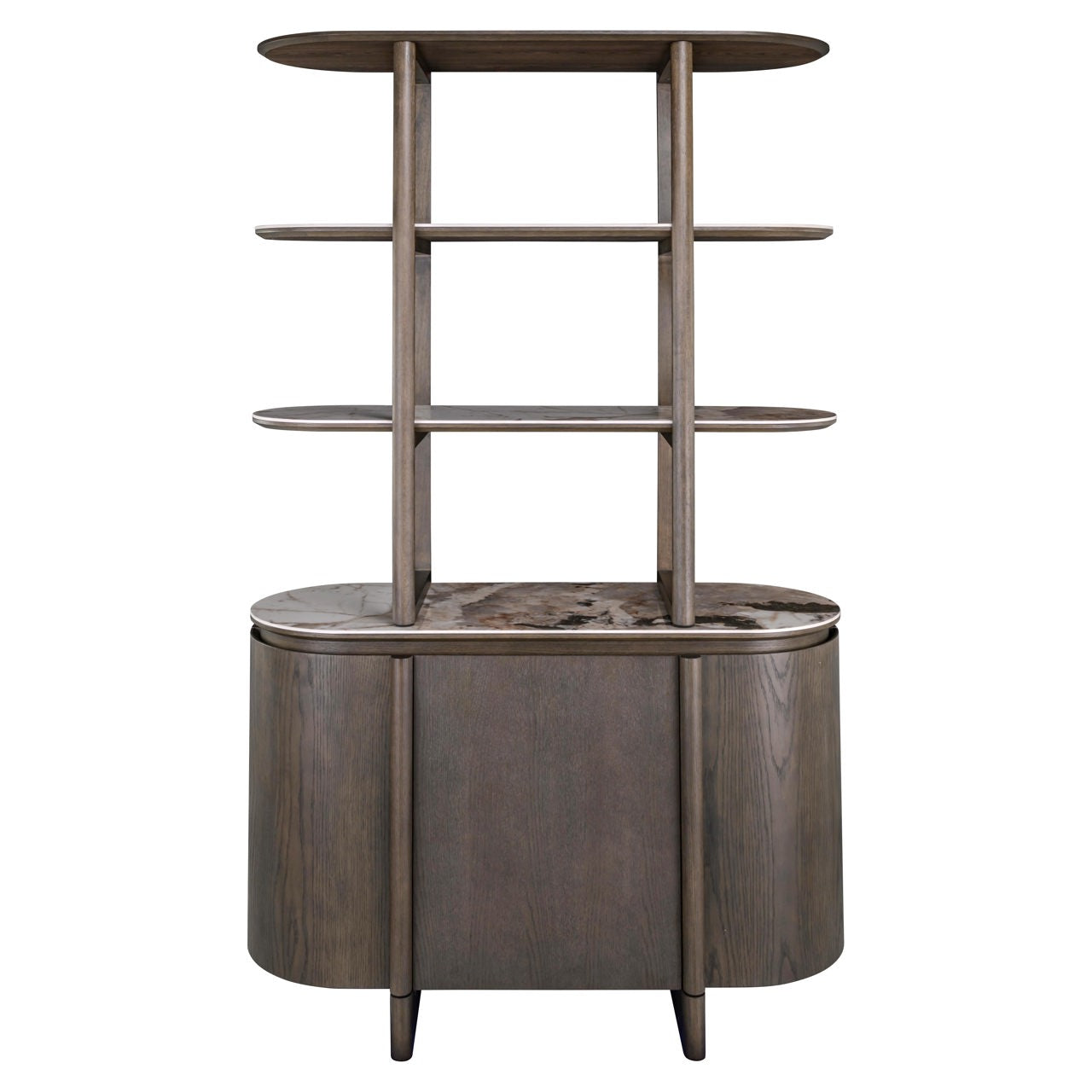 Richmond Interiors Vitrine Langford brown
