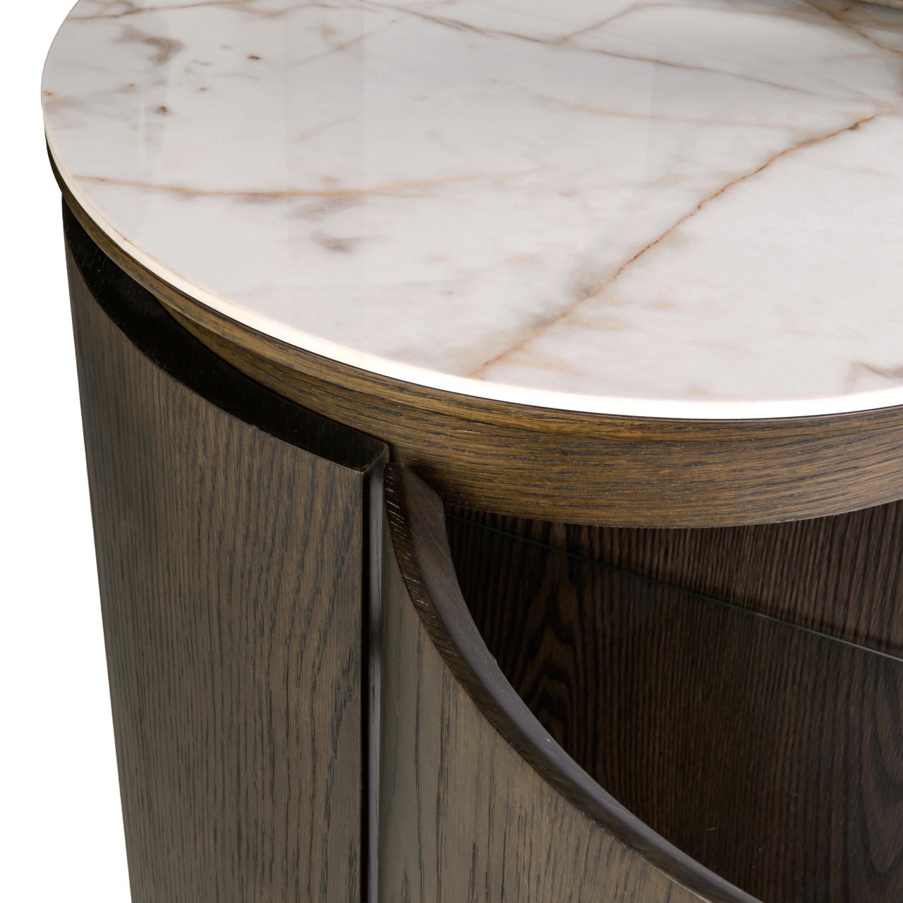 Richmond Interiors Vitrine Langford brown