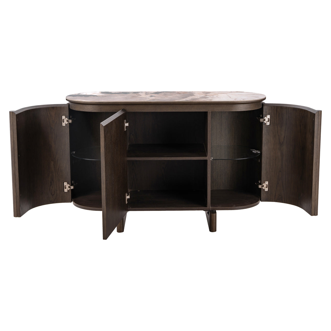 Richmond Interiors Sideboard Langford brown 3-doors Sideboard Richmond Interiors