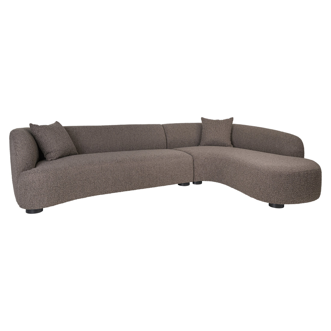 Richmond Interiors Sofa Pandora brown chunky lounge right Sofa Richmond Interiors