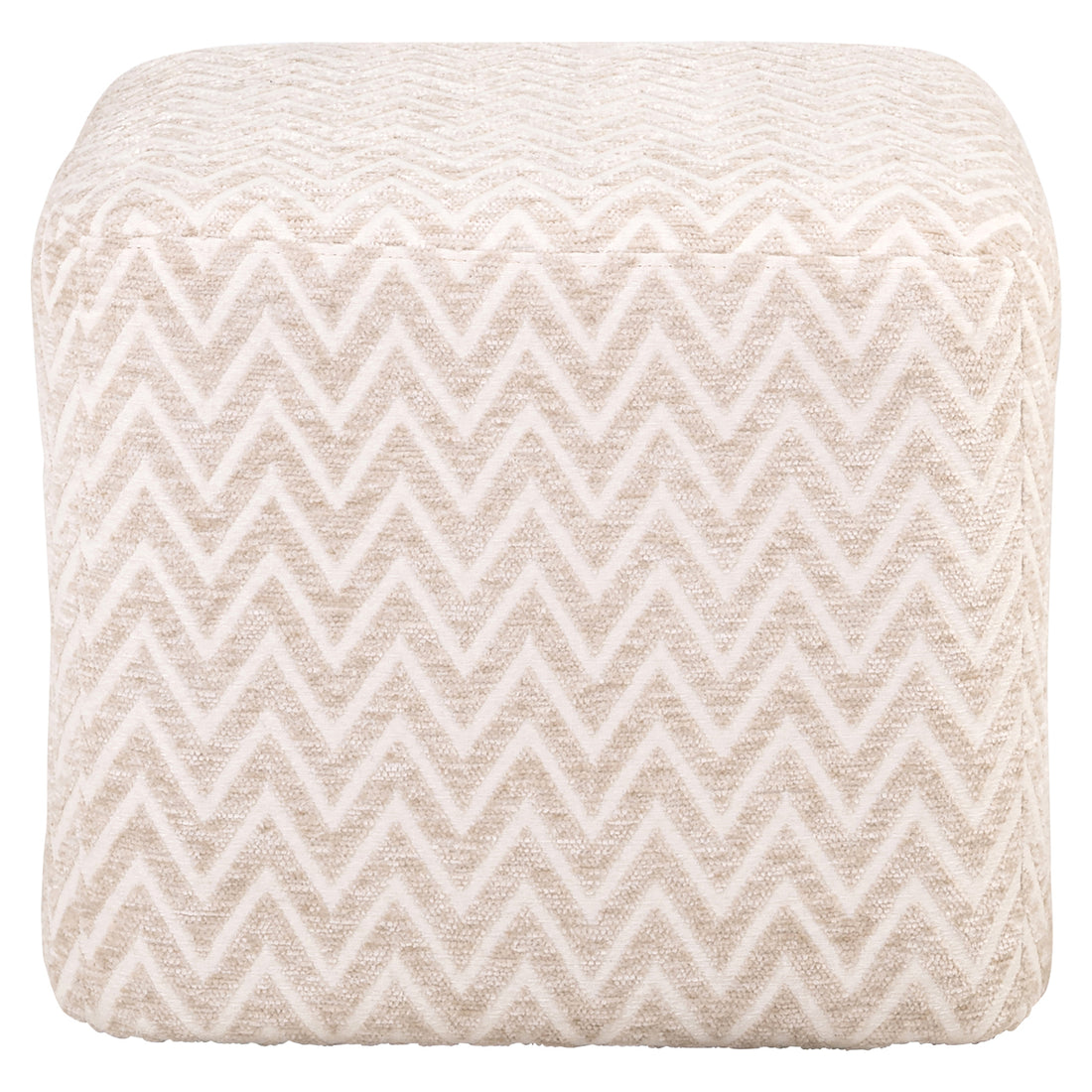 Richmond Interiors Hocker & Fußbank Ciela beige chevron Hocker & Fußbank Richmond Interiors