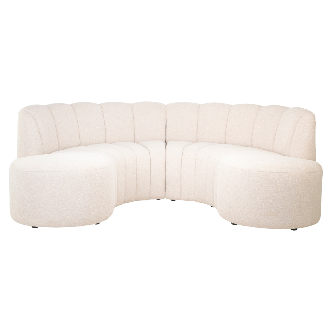 Richmond Interiors Sitzbank Landmark lodge desert round (Set of 2)