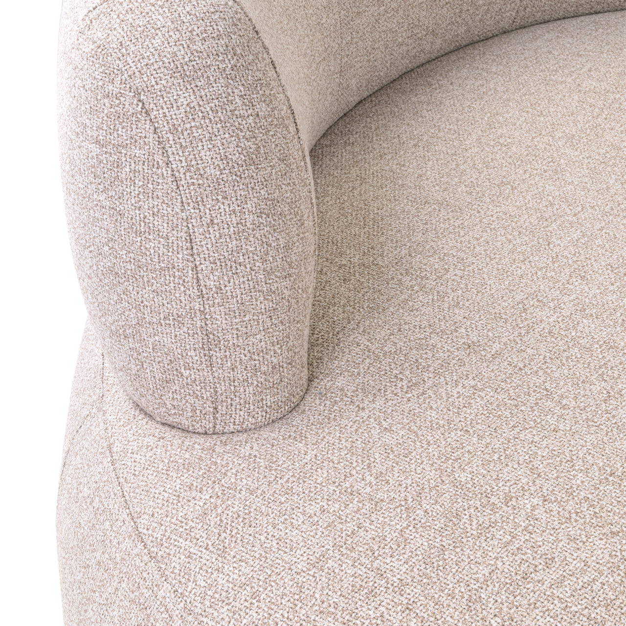Richmond Interiors Sitzbank Sorrobon cayenne brown round (Set of 2)