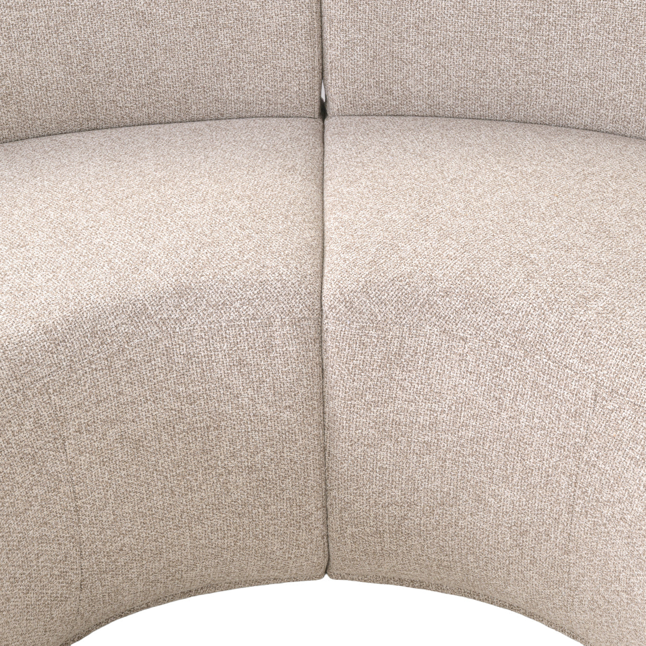 Richmond Interiors Sitzbank Sorrobon cayenne brown round (Set of 2)