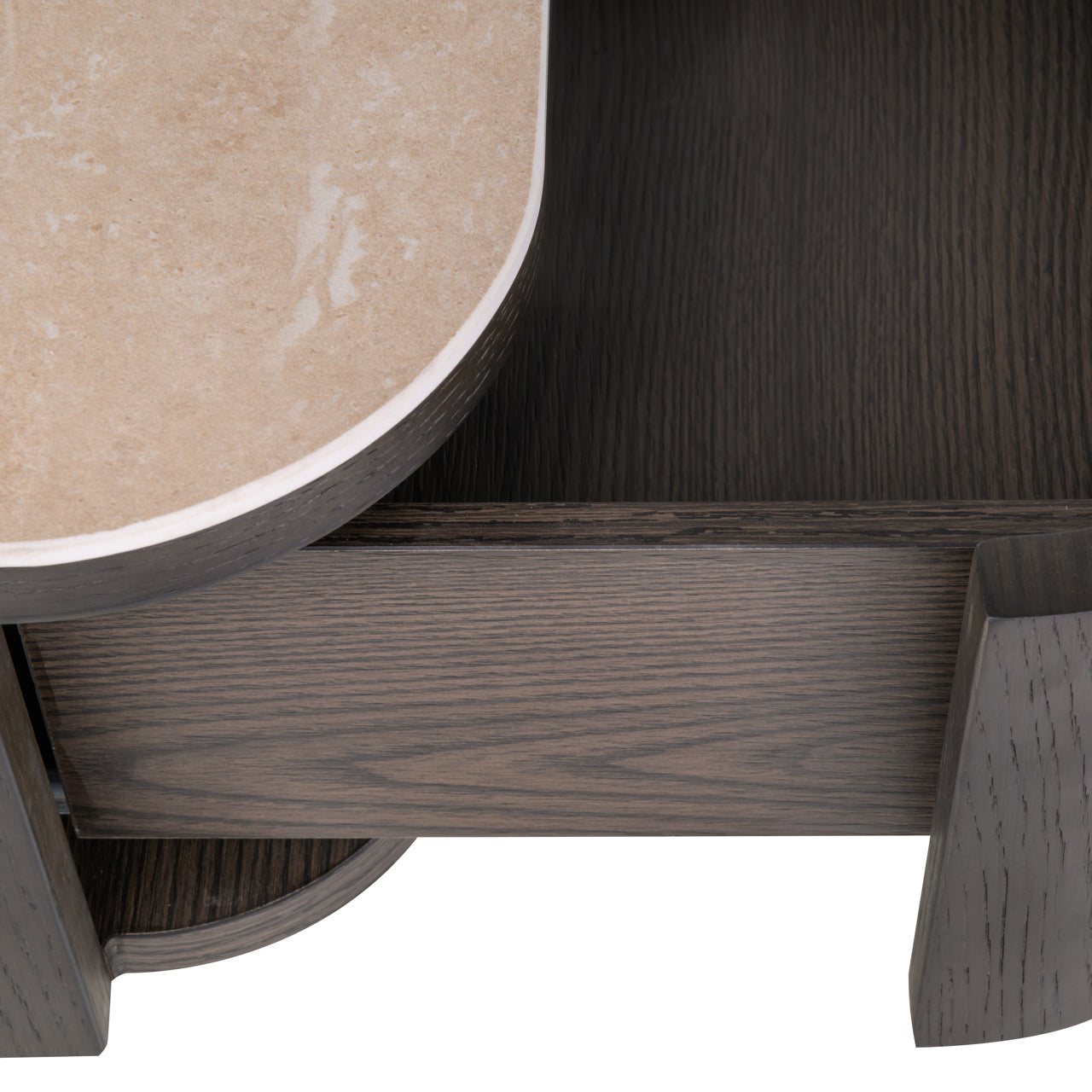 Richmond Interiors Nachttisch Nando brown