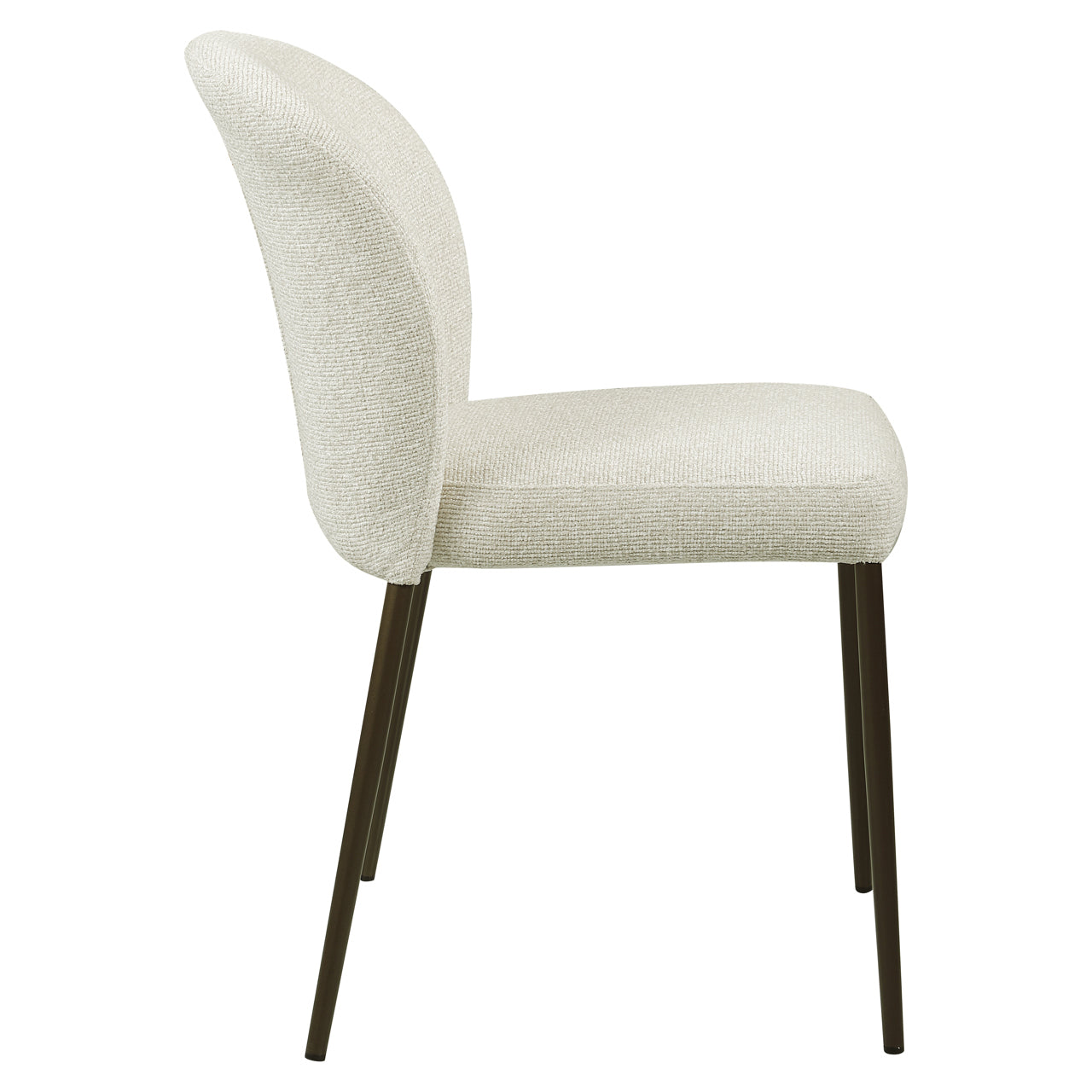 Richmond Interiors Esszimmerstuhl Stacker biscotti fire retardant (Set of 2)
