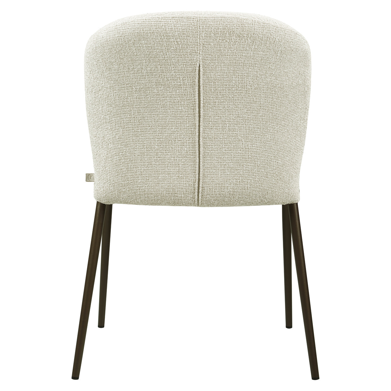 Richmond Interiors Esszimmerstuhl Stacker biscotti fire retardant (Set of 2)