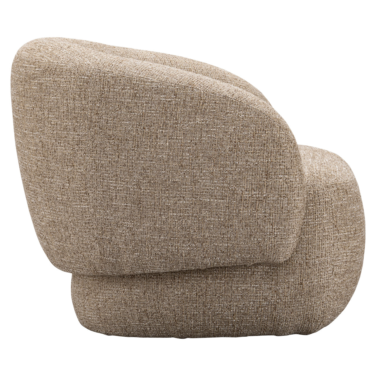 Richmond Interiors Lounge Stuhl Milano sand tweed fire retardant