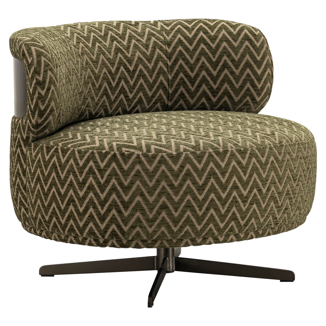 Richmond Interiors Lounge Stuhl Lauren moss chevron
