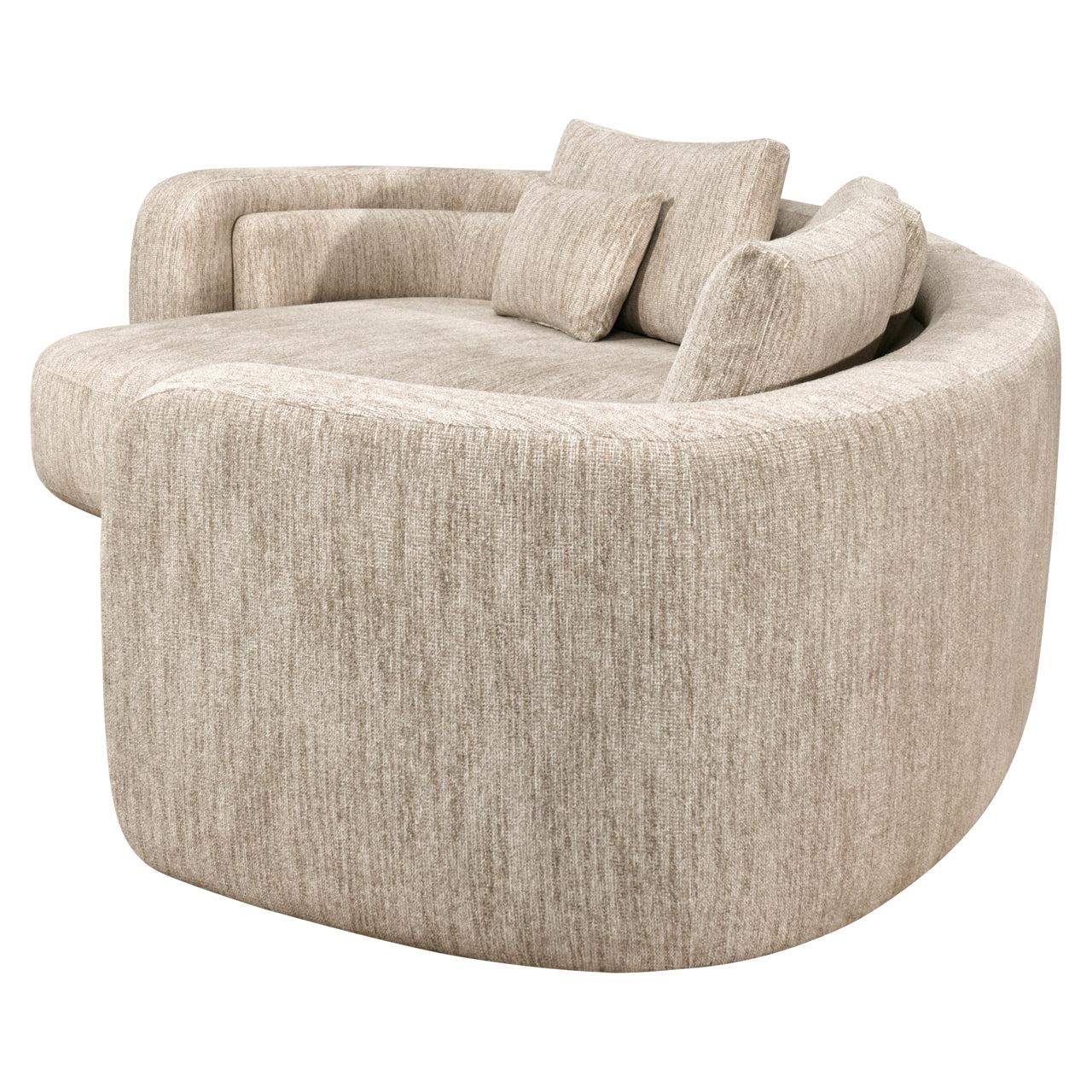 Richmond Interiors Sofa Angusto natural softweave lounge left
