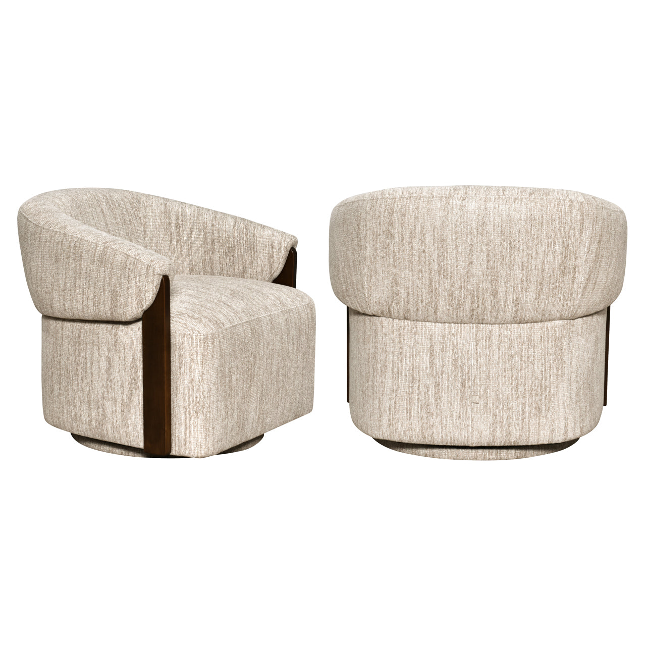 Richmond Interiors Lounge Stuhl Marina natural softweave swivel fire retardant