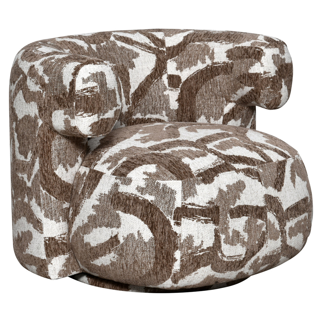 Richmond Interiors Lounge Stuhl Talley brown nature swivel