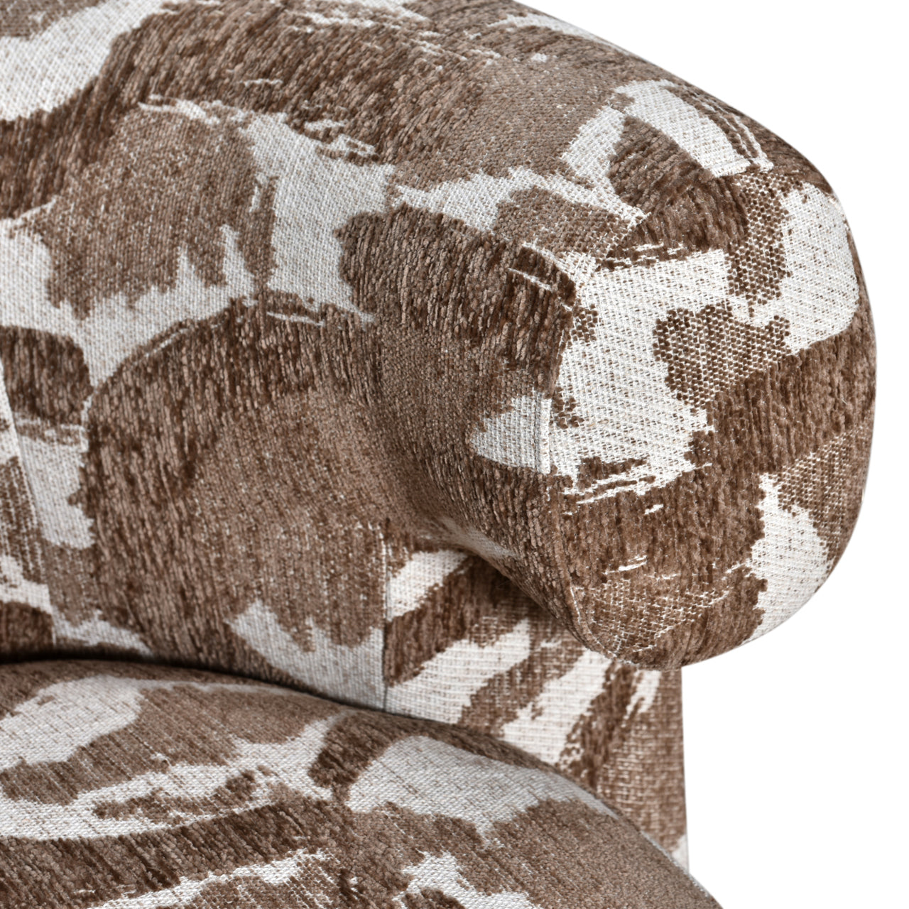 Richmond Interiors Lounge Stuhl Talley brown nature swivel