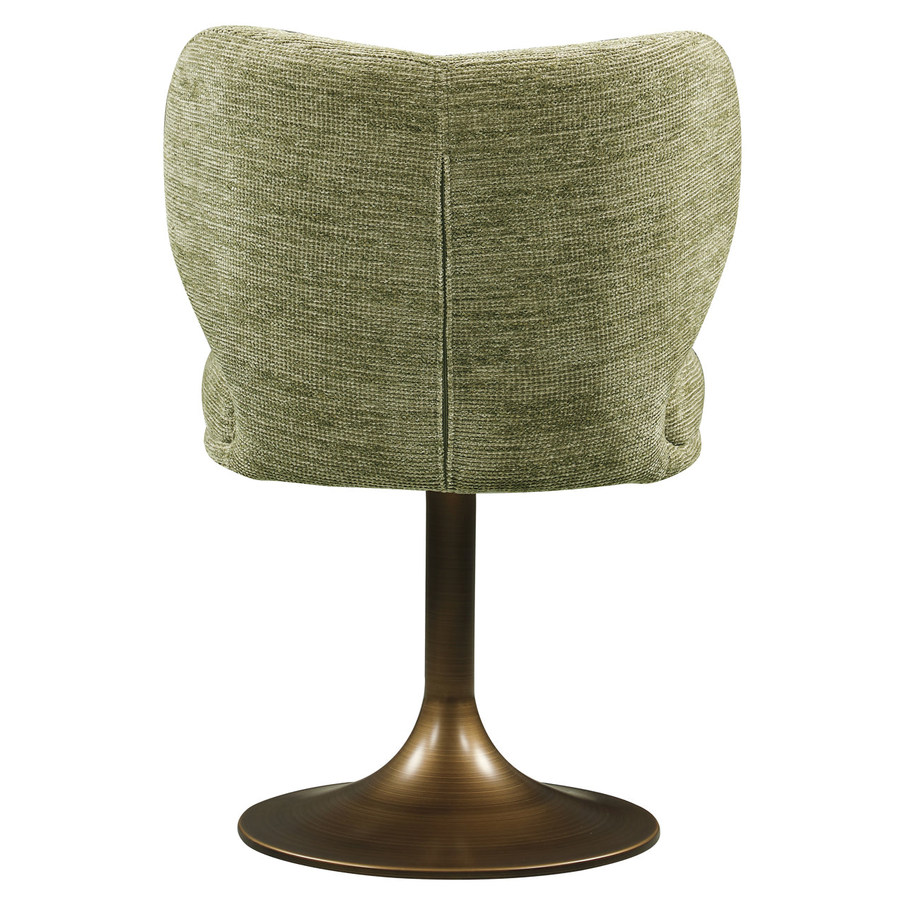 Richmond Interiors Esszimmerstuhl Amely pistache softweave swivel