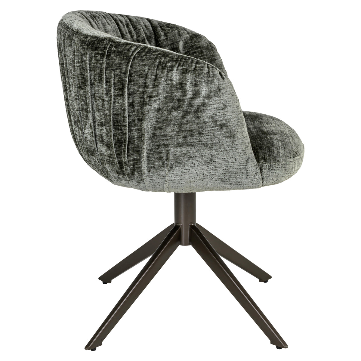 Richmond Interiors Esszimmerstuhl Cassi sage chenille swivel Richmond Interiors