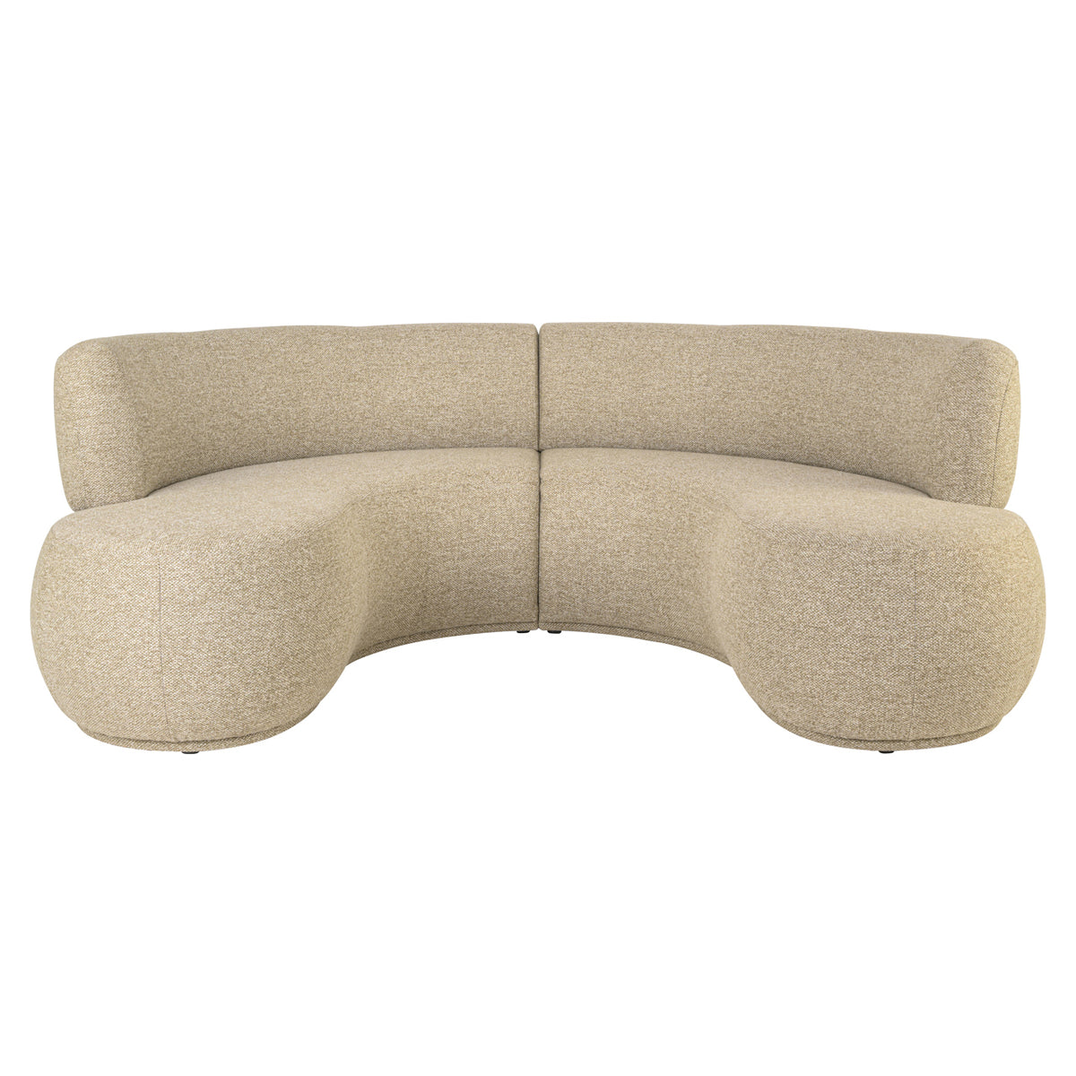 Richmond Interiors Sitzbank Sorrobon cayenne green open end left round Richmond Interiors