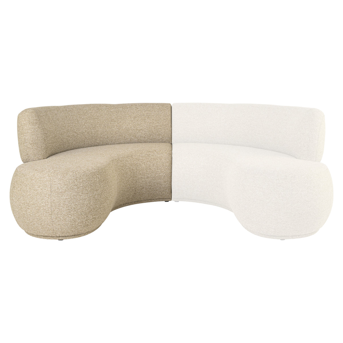Richmond Interiors Sitzbank Sorrobon cayenne green open end left round Richmond Interiors