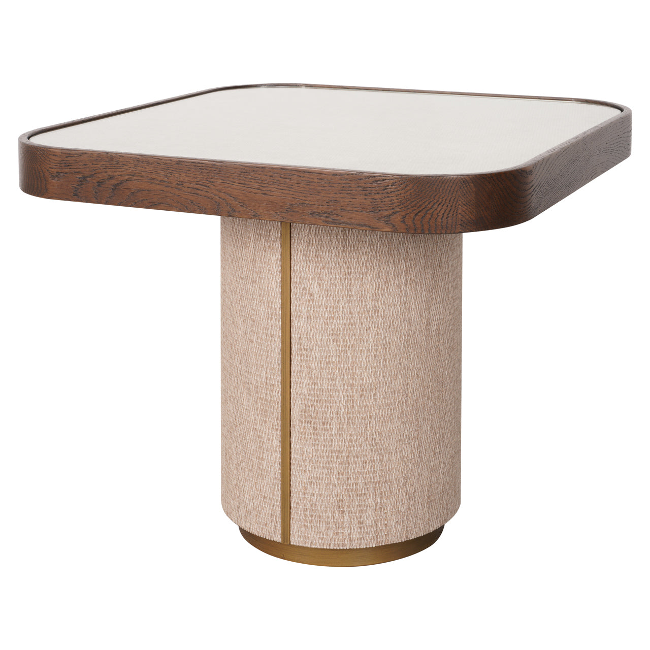 Richmond Interiors Beistelltisch Willox beige including glass Beistelltisch Richmond Interiors