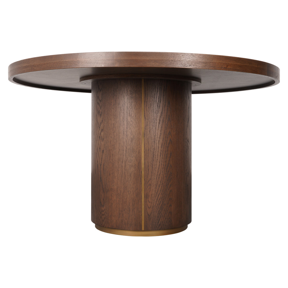 Richmond Interiors Esstisch Willox beige 130Ø including glass Esstisch Richmond Interiors