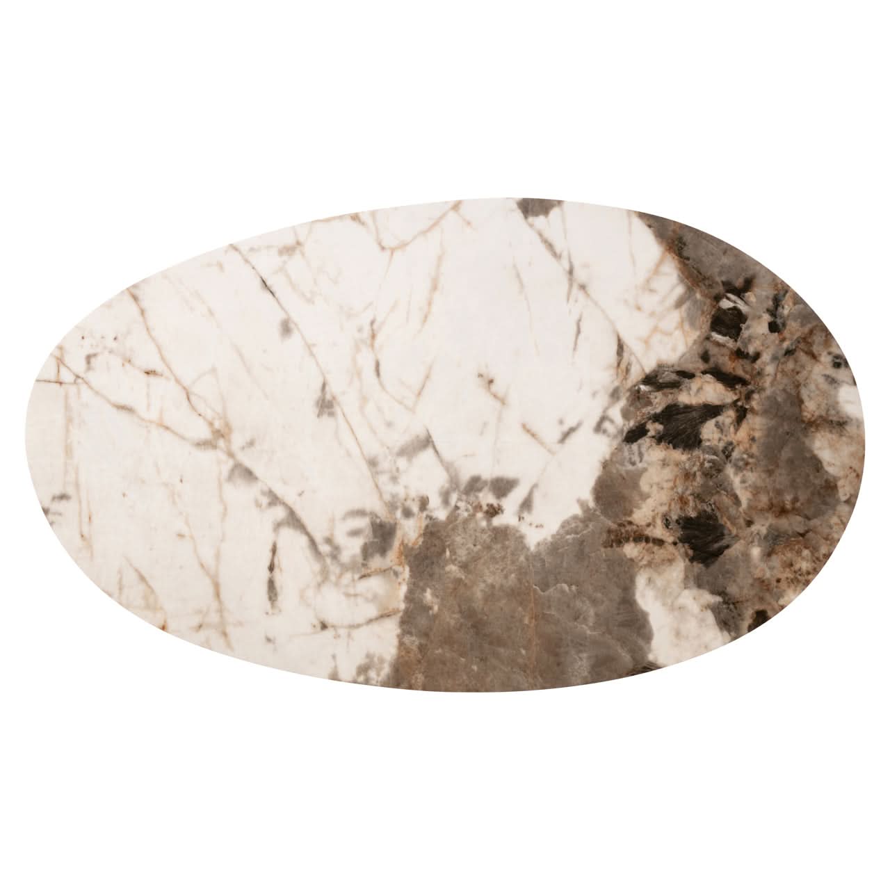 Richmond Interiors – Couchtisch Langford Brown Couchtisch oval Richmond Interiors