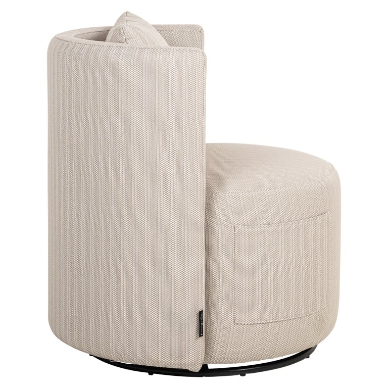Richmond Interiors Outdoor Drehstuhl Marlin beige (22080 Beige) Outdoor Drehstuhl Richmond Interiors