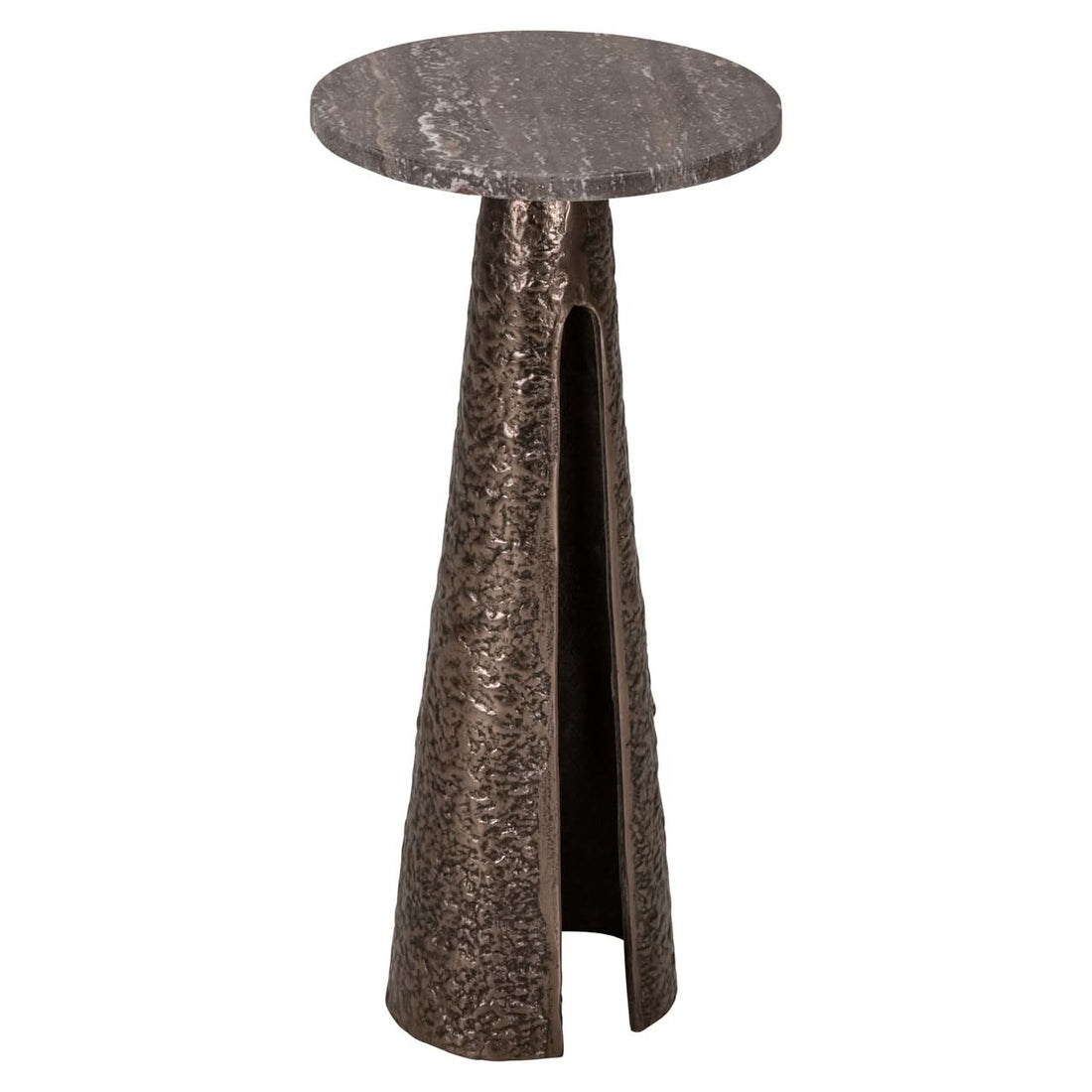 Richmond Interiors Beistelltisch Eldora Bronze – Ø 25 cm Beistelltisch rund Richmond Interiors