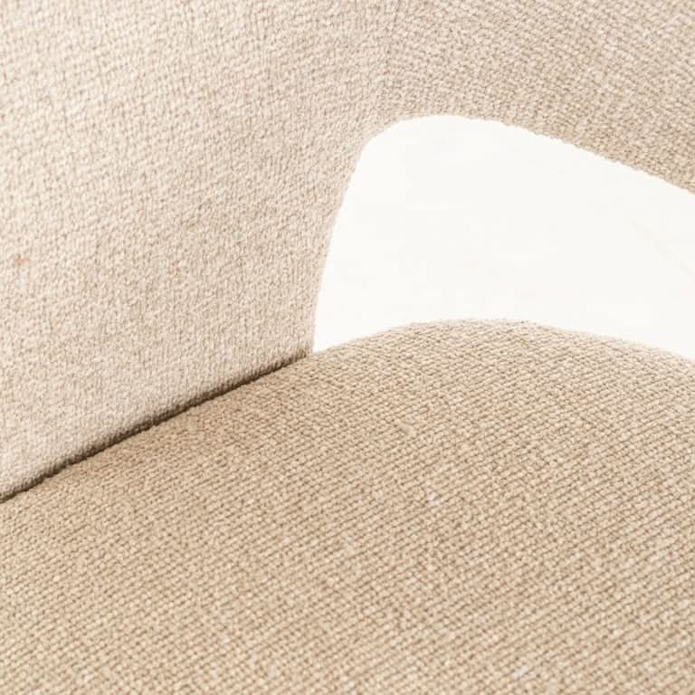 Richmond Interiors Stuhl Belle – Biscotti (Brandschutz) Esszimmerstuhl Richmond Interiors