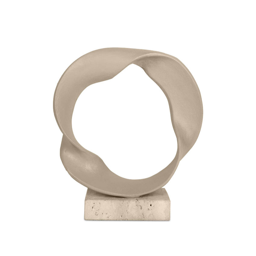 Bombyxx Mini Ornament Uppsala – Sand / Travertin Deko-Objekt Bombyxx