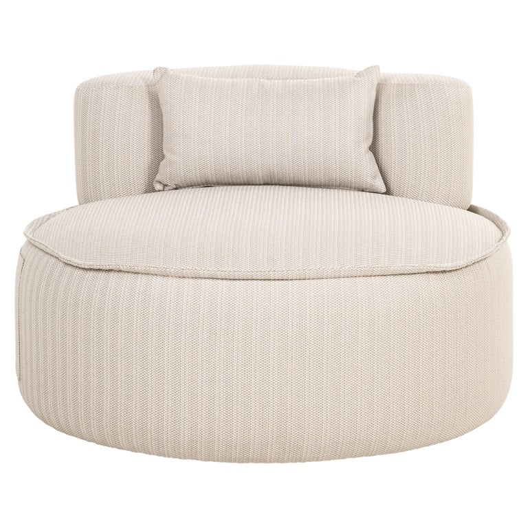 Richmond Interiors Outdoor Drehstuhl Nammos beige (22080 Beige) Outdoor Drehstuhl Richmond Interiors