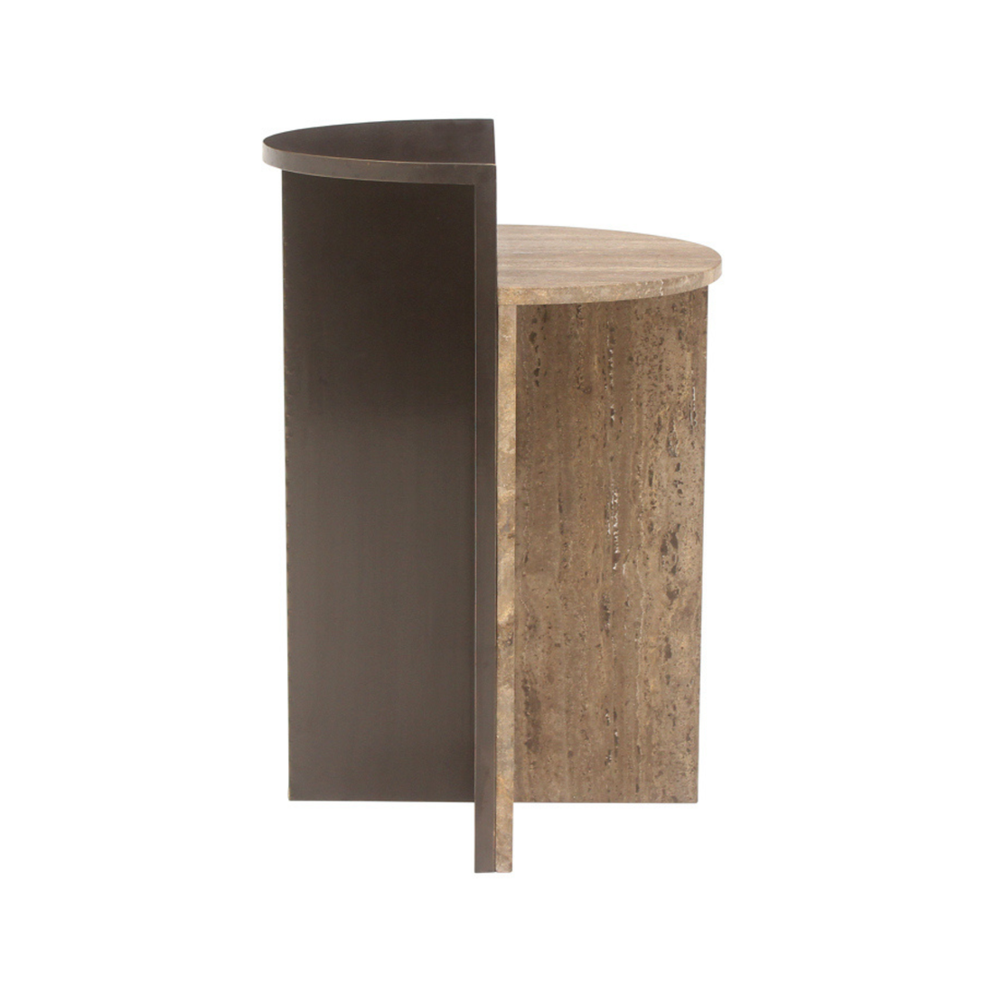 Richmond Interiors – Beistelltisch Russo Brown Beistelltisch rund Richmond Interiors