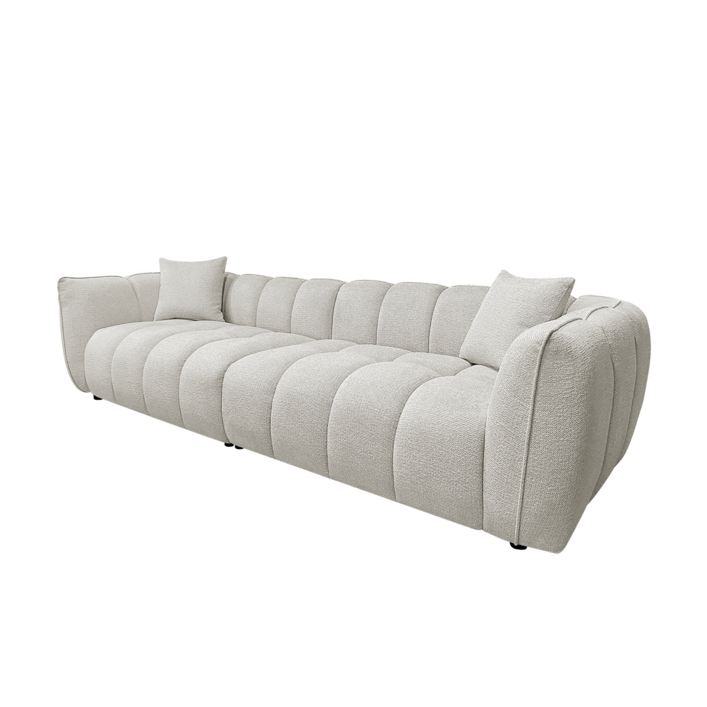 Richmond Interiors – Sofa Jezebel Cream Fancy 4-Sitzer Sofa Richmond Interiors