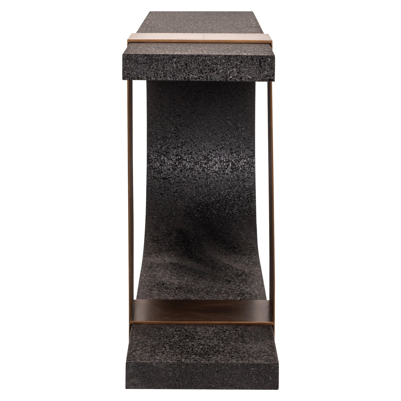 Richmond Interiors Konsole Alexander Jones black/gold (Bazel) Konsole Richmond Interiors