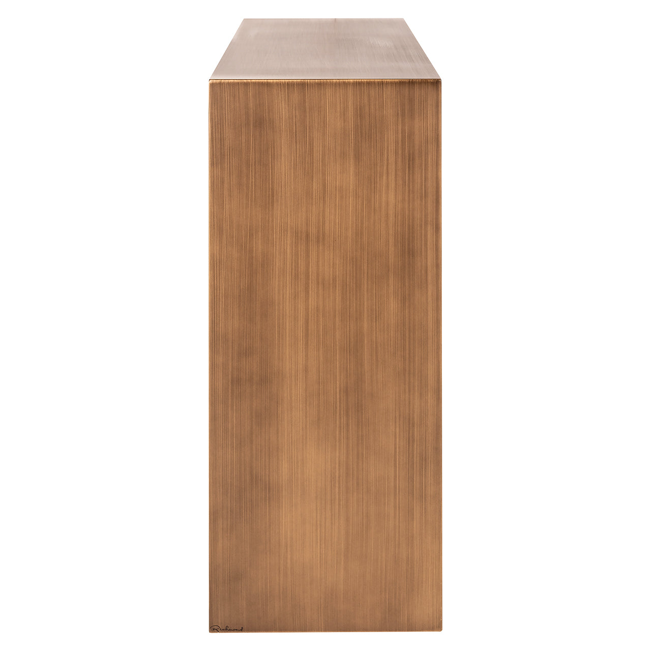 Richmond Interiors Konsolentisch Lugano – Brushed Gold Konsolentisch Richmond Interiors