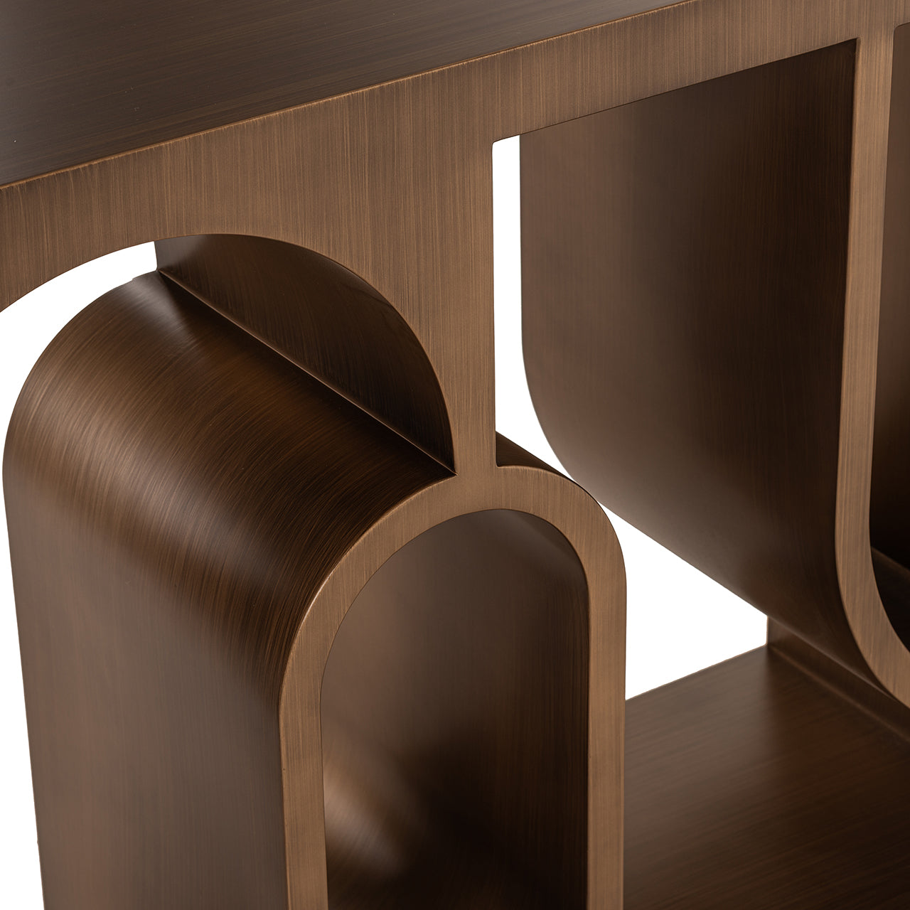 Richmond Interiors Konsolentisch Lugano – Brushed Gold Konsolentisch Richmond Interiors