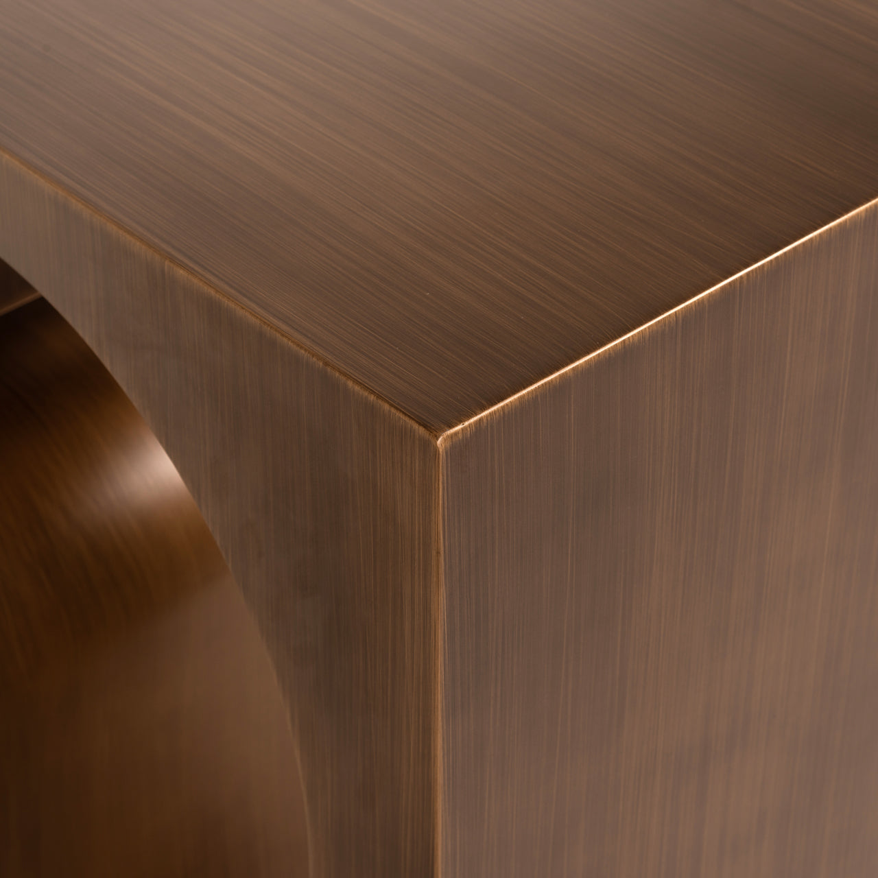 Richmond Interiors Konsole Alexander Jones brushed gold (Lugano) Konsole Richmond Interiors