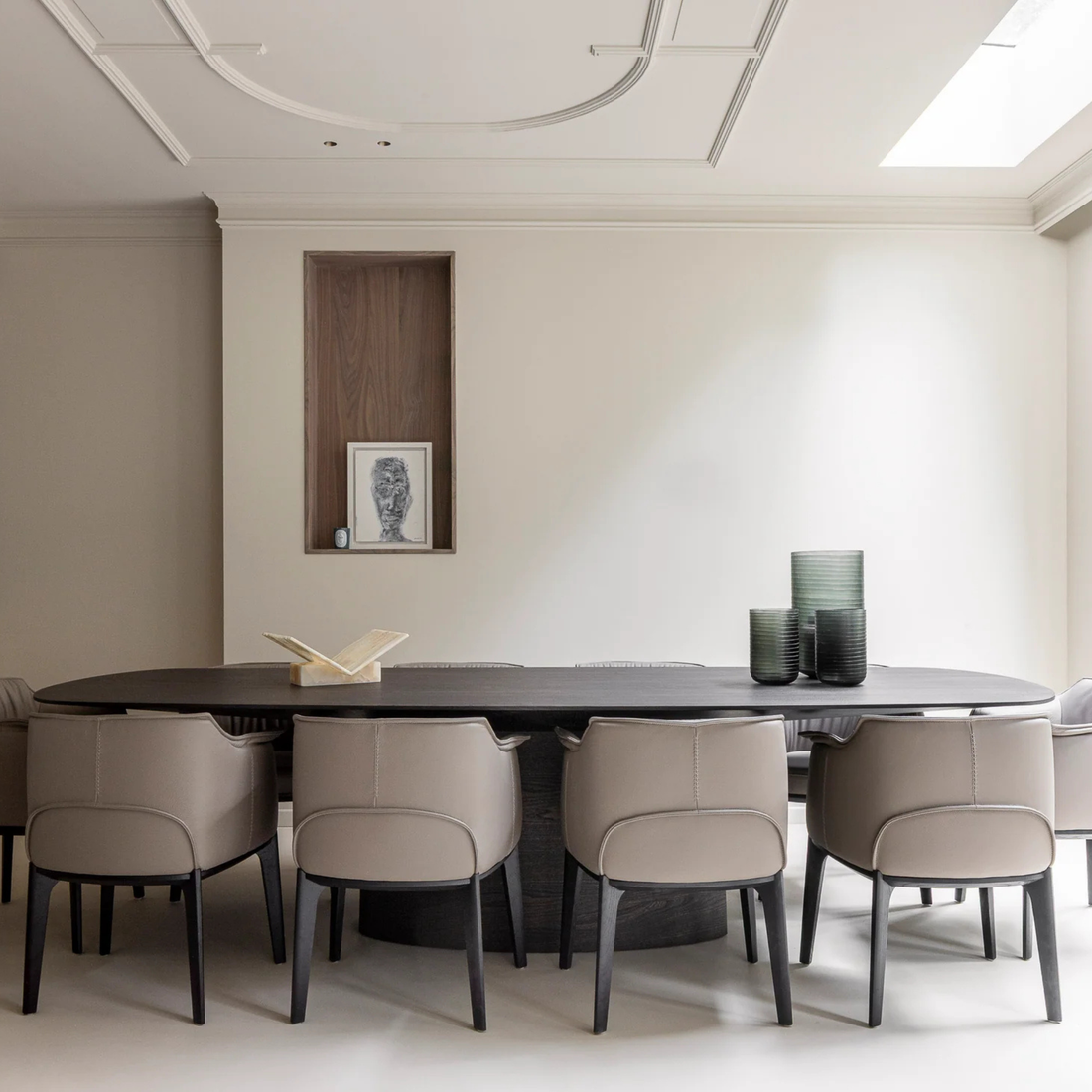 The Grand AMALFI Esstisch rechteckig 300cm Esstisch rund The Grand Collection