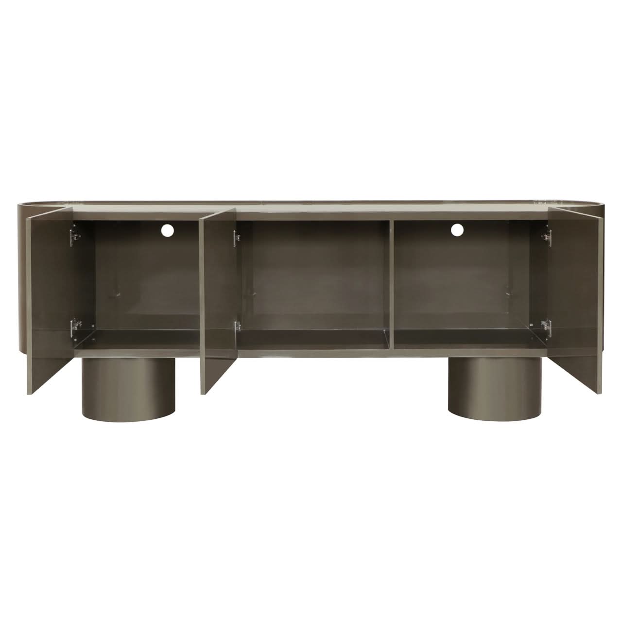 Richmond Interiors Sideboard Radley grün – 3-türig Sideboard Richmond Interiors